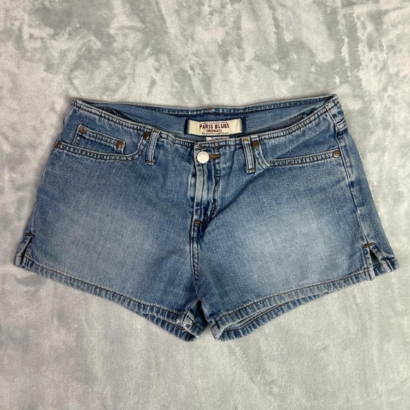 Paris Blues, low-rise denim shorts womens size 7 - Picture 1 of 8